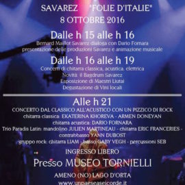 8/10/2016 | Savarez „Folie d’Italie“ – La giornata dalle 1000 corde