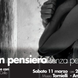 11/03/2017 | Spettacolo teatrale ‚UN PENSIERO SENZA PESO“ al Museo Tornielli
