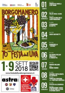 Settembre 1 e 9 Borgomanero Festa dell'uva