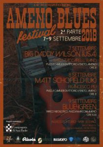 Settembre 7 e 9 Ameno Blues