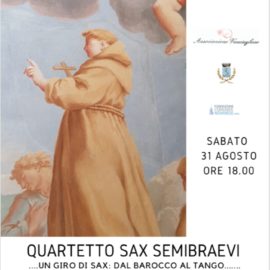 31/08/2019 |Konzert des Quartetts Sax Semibraevi in Vacciago