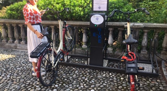 Nuova stazione di ricarica per biciclette elettriche ad Ameno!