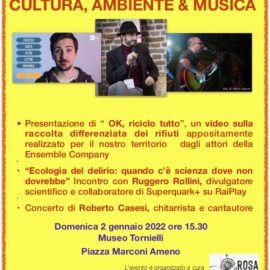 2/01/2022 | L’Altra domenica di Ameno: Cultura, Ambiente & Musica