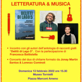 13/02/2022 | L’altra domenica di Ameno: Letteratura & Musica