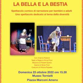 23/10/2022 |“La Bella e la Bestia”, spettacolo teatrale