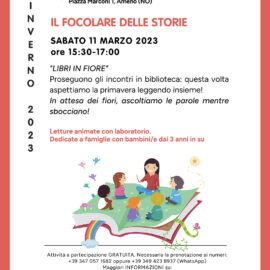 11/03/2023 | Il focolare delle storie: libri in fiore