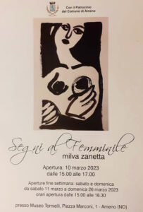 Inaugurazione mostra “Segni al femminile”