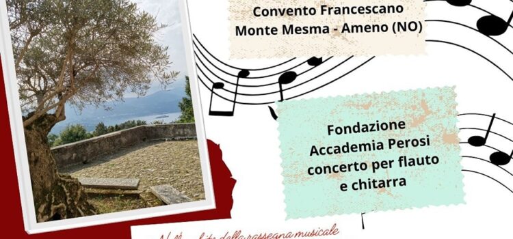 1/07/2023 | LE STAGIONI DEL PARCO “CONCERTO PER FLAUTO E CHITARRA – Fondazione Accademia Perosi