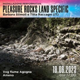 18/06/2023 | PLEASURE ROCKS – LAND SPECIFIC – danza