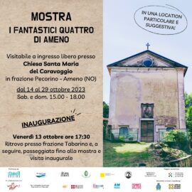 13/10/2023 | Mostra “I Fantastici Quattro di Ameno”