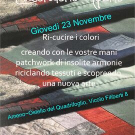 23/11/2023 | Laboratorio “Ri-cucire i colori”