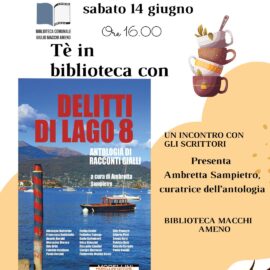14/06/2025 | Tè in biblioteca con “Delitti di lago 8”